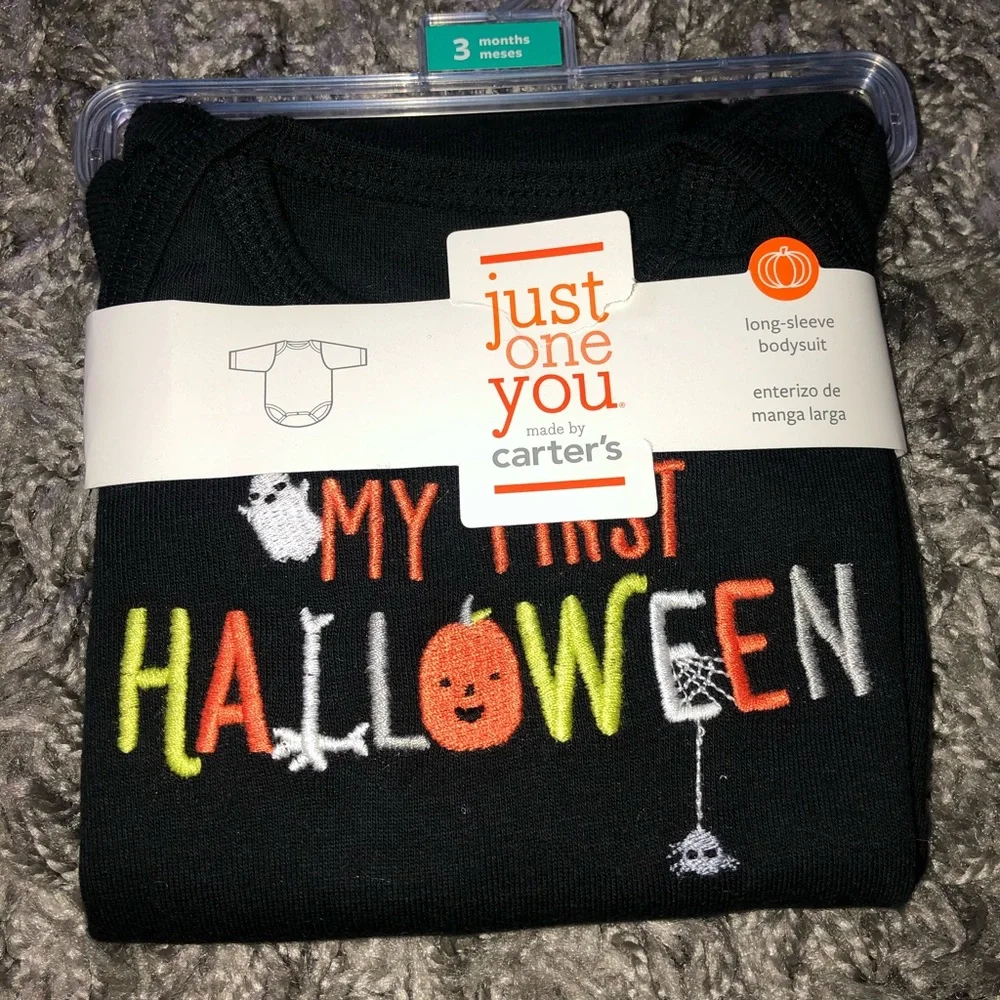 Carter’s Halloween 3 Months Bodysuit, New